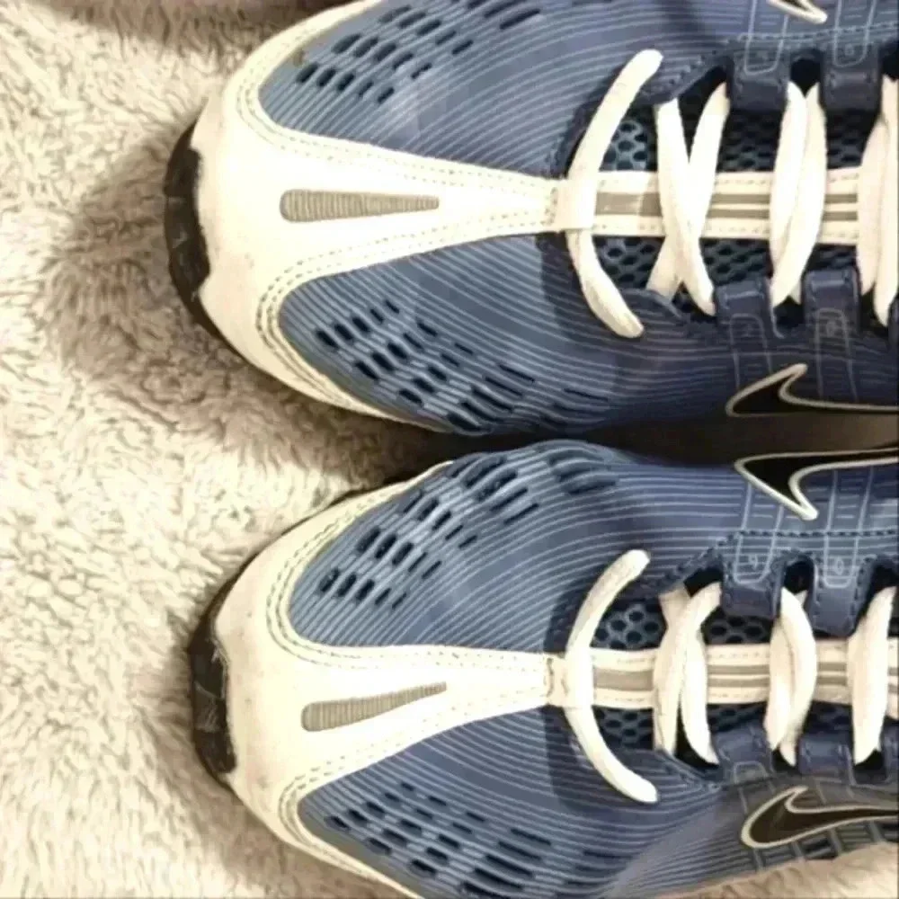 Vintage Nike Air Max 360 Blue White Y2K